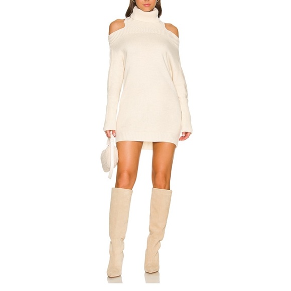 Lovers + Friends Dresses & Skirts - Lovers + Friends - Anisa Turtleneck Sweater Dress